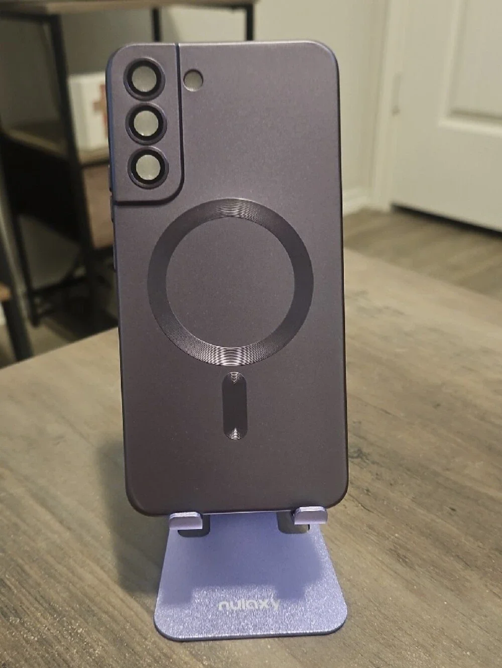 Magnetic Phone Case for Samsung S22 Plus - Purple